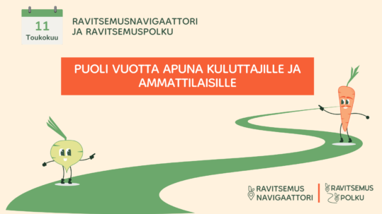 Ravitsemusnavigaattori ja Ravitsemuspolku 6kk